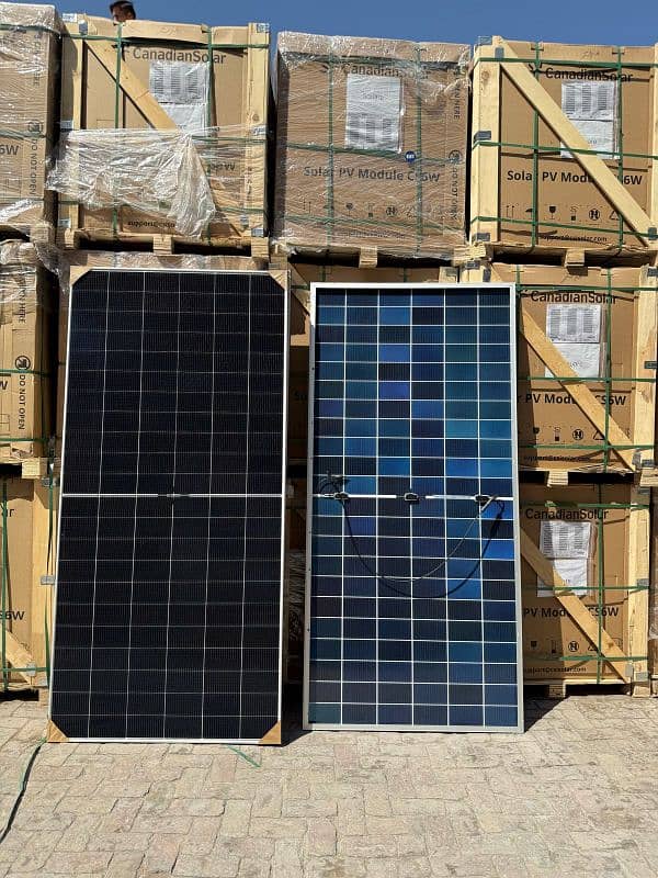 Solar Panel 585w,610w,700w Canadian Jinko Longi wholesaler 1