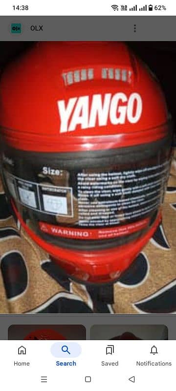 Yango Branded Helmit 2