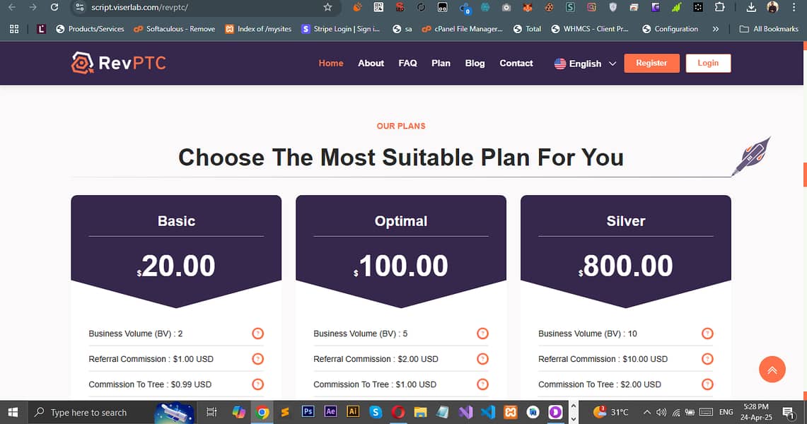 Professional PTC & Investment Website Development | Start Earning Onl 4