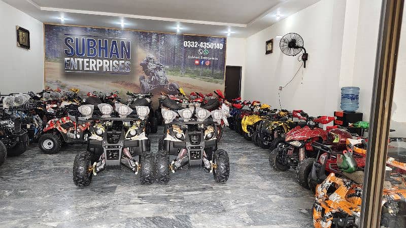 Double Disk Breaks 125cc Hunter Jeep Atv Quad Bike Delivery In All Pak 3