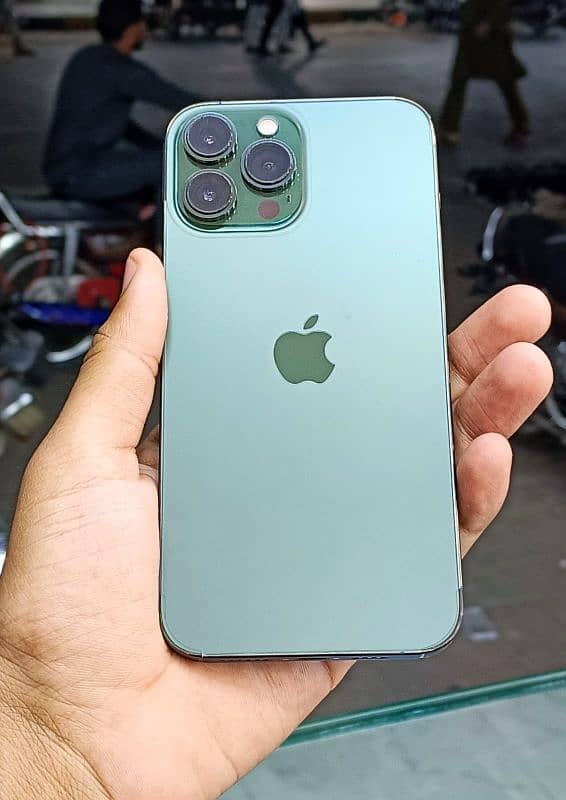 iPhone 13 pro Max 256GB Dual PTA With box 0