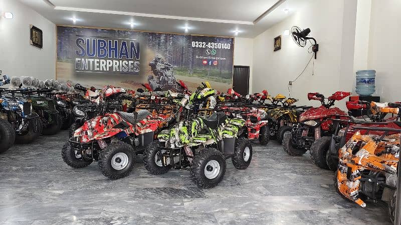 Zero Metre 70cc Kids Petrol Atv Quad Bikes Delivery In All Pakistan 0