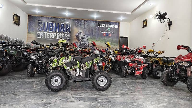 Zero Metre 70cc Kids Petrol Atv Quad Bikes Delivery In All Pakistan 4