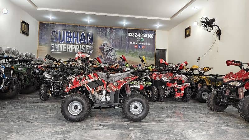 Zero Metre 70cc Kids Petrol Atv Quad Bikes Delivery In All Pakistan 9