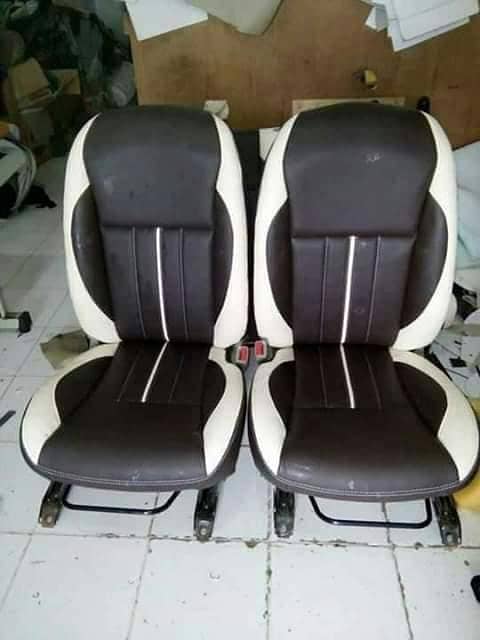 Customize Artificial Leather Car Seats Covers - Skin Fitting Available 2
