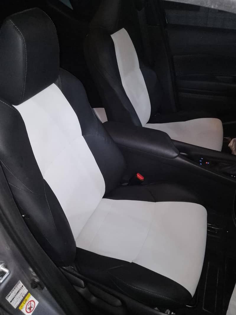 Customize Artificial Leather Car Seats Covers - Skin Fitting Available 8