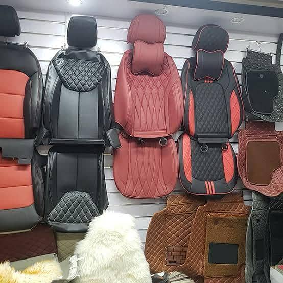 Customize Artificial Leather Car Seats Covers - Skin Fitting Available 10