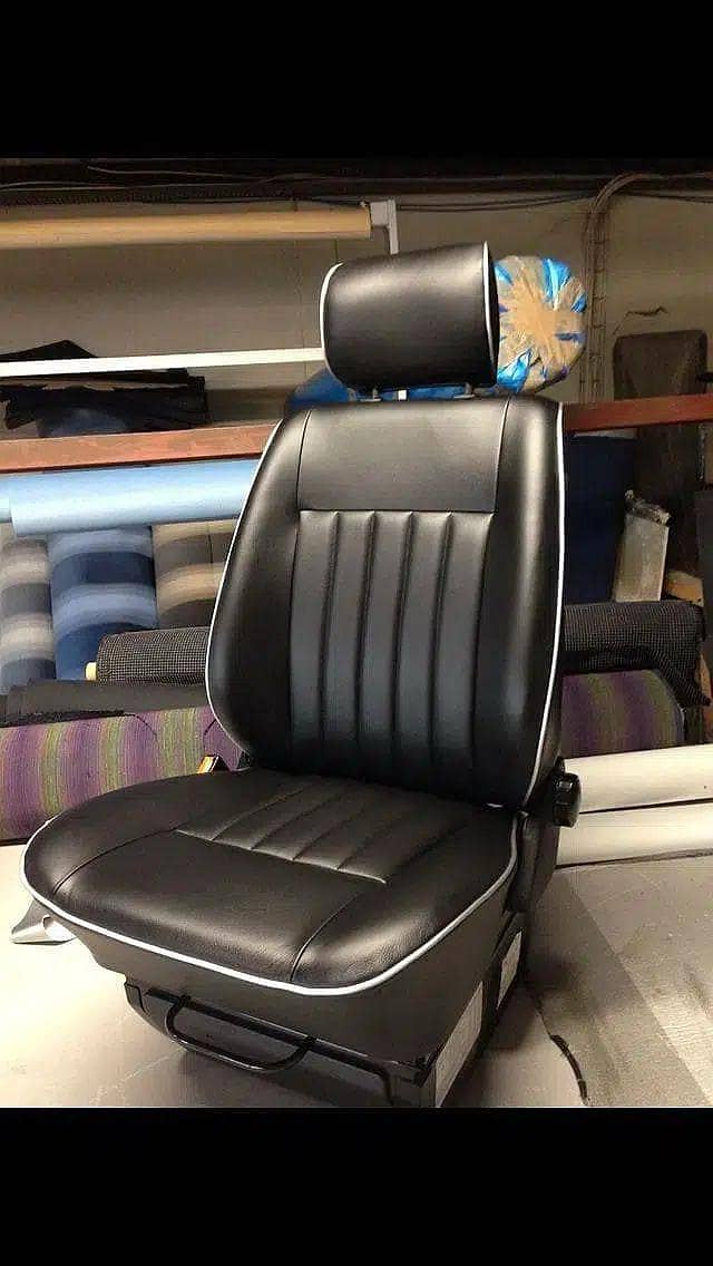 Customize Artificial Leather Car Seats Covers - Skin Fitting Available 12