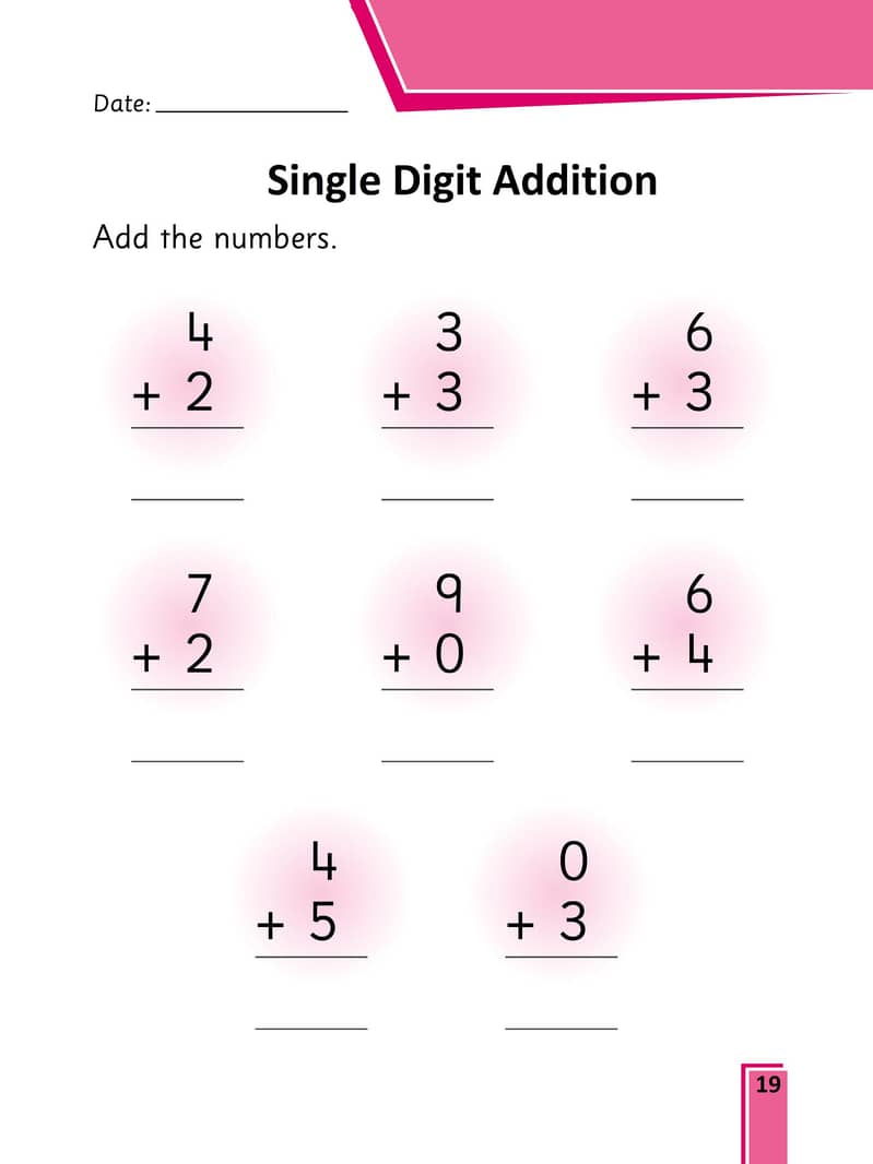Rainbow Maths Pre-Primary Year 3 - Bookmark 2