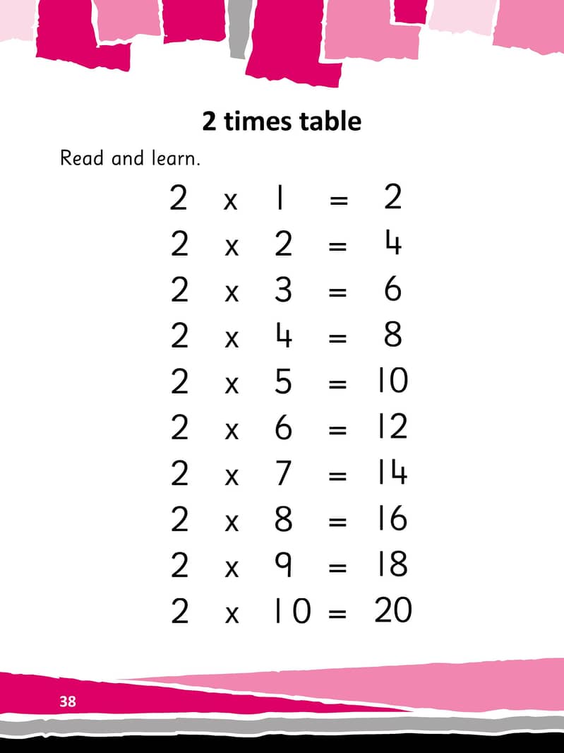 Rainbow Maths Pre-Primary Year 3 - Bookmark 3