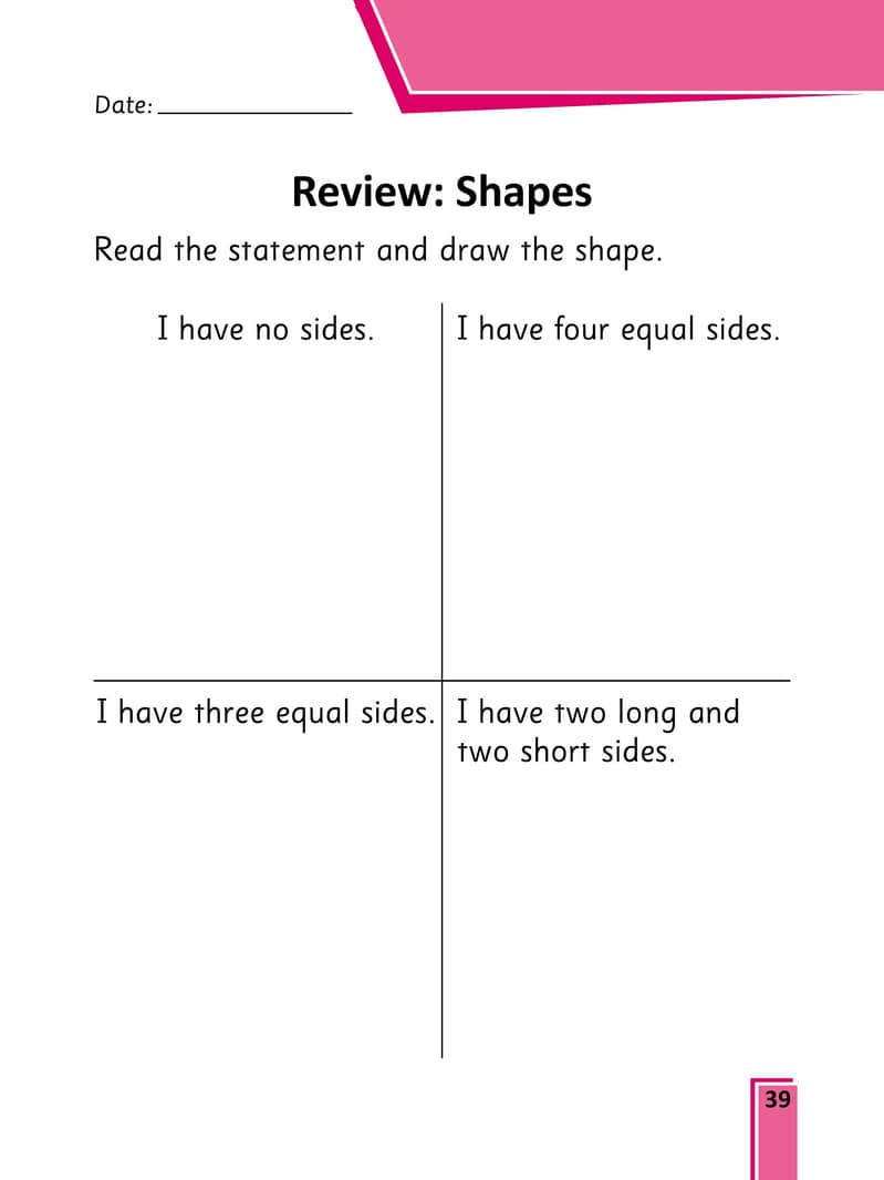 Rainbow Maths Pre-Primary Year 3 - Bookmark 4