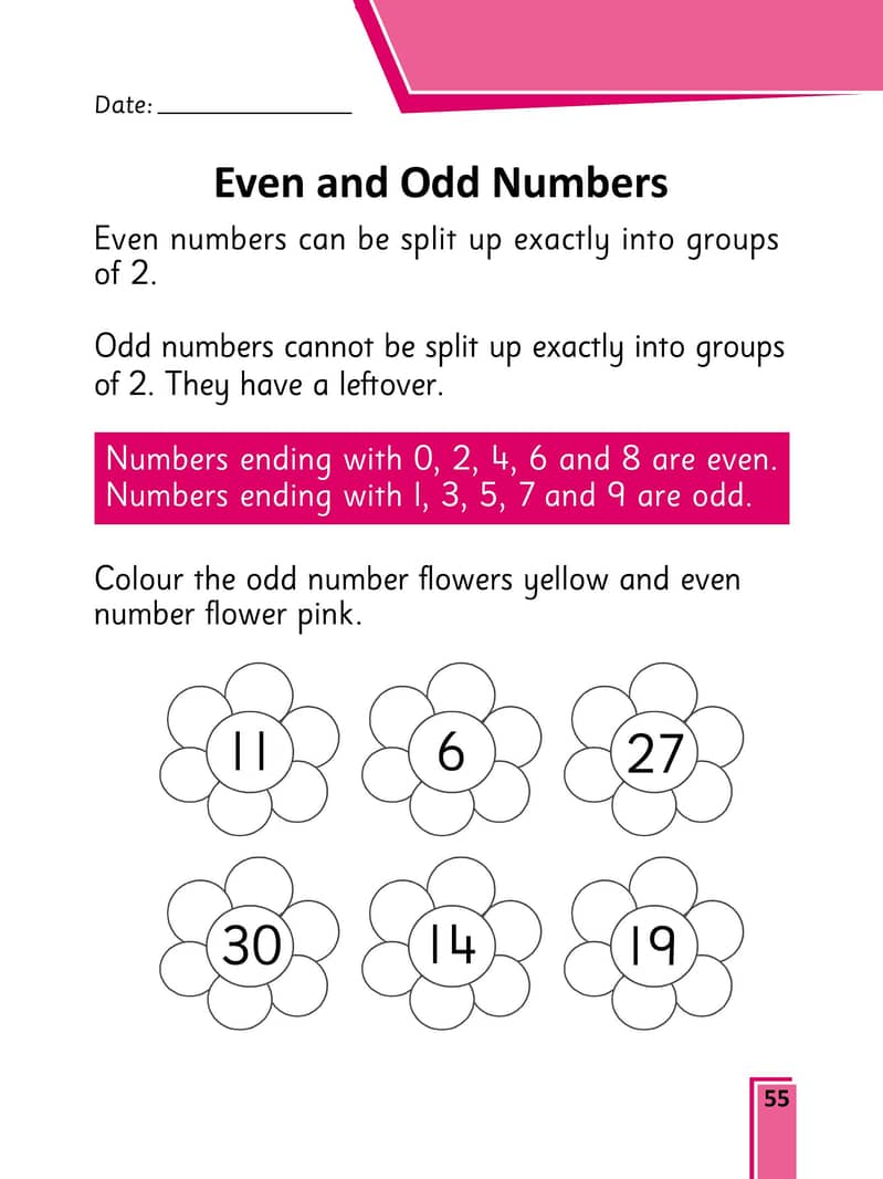 Rainbow Maths Pre-Primary Year 3 - Bookmark 6