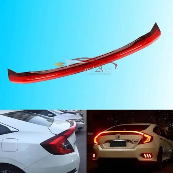 honda civic spoiler (trunk led) 1