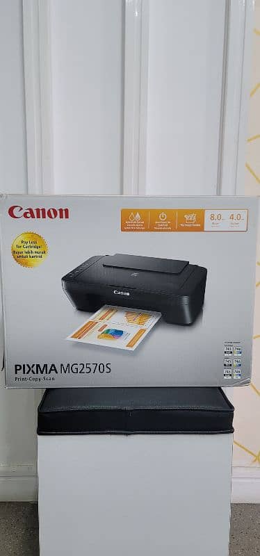 Canon PIXMA MG2570s InkJet All-in-One Printer Black 0