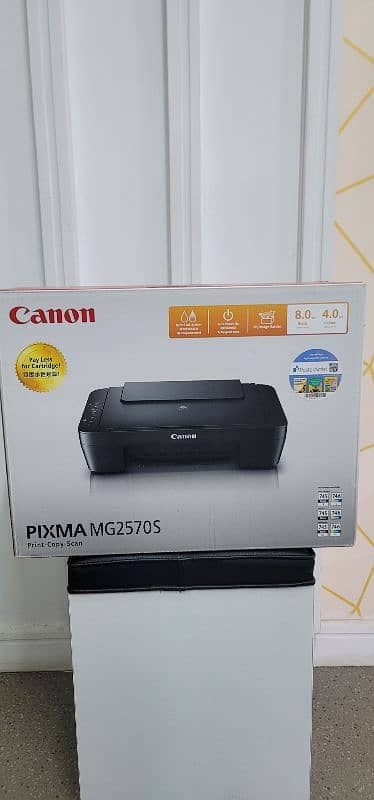 Canon PIXMA MG2570s InkJet All-in-One Printer Black 2