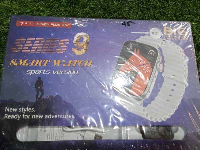 7-in-1 Ultra Smart Watch With Bluetooth Calling, Fitness Tracking. 0