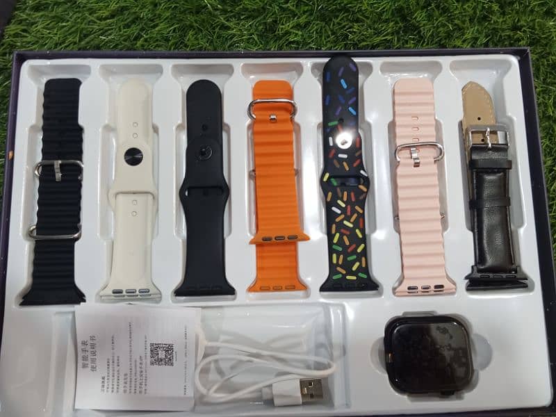 7-in-1 Ultra Smart Watch With Bluetooth Calling, Fitness Tracking. 2