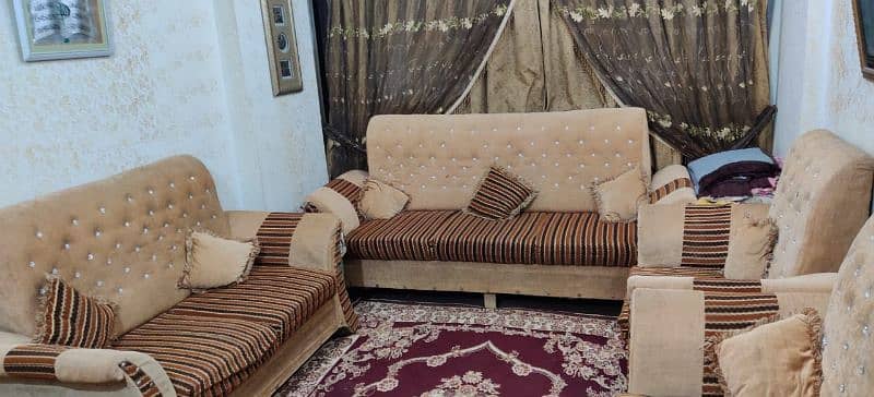 used sofa 7 seater set 2