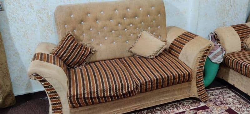 used sofa 7 seater set 3