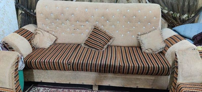 used sofa 7 seater set 4