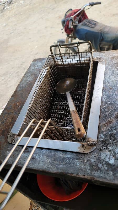 Portable Big Food Cart With Rickshaw 4