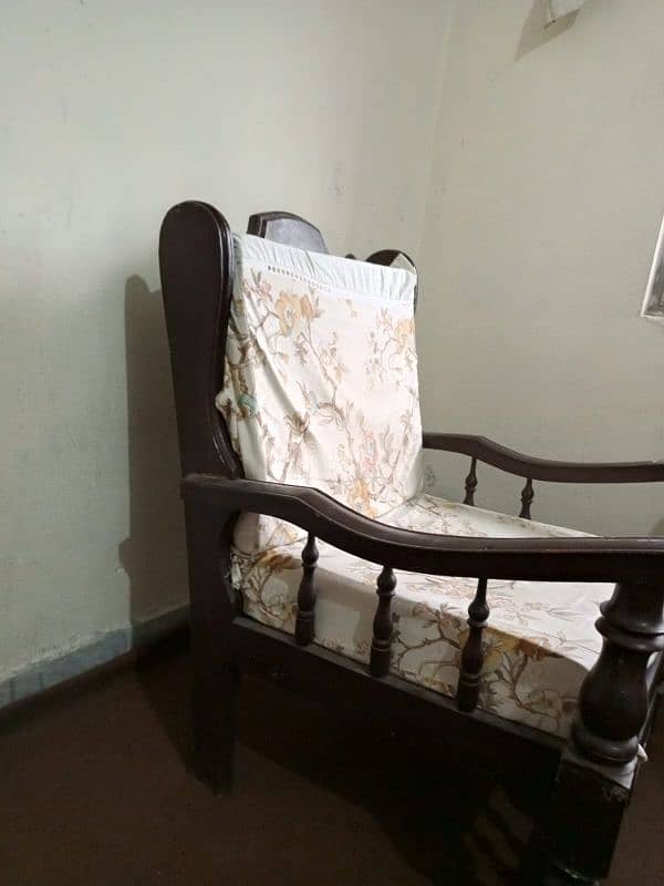 wooden sofa set 0
