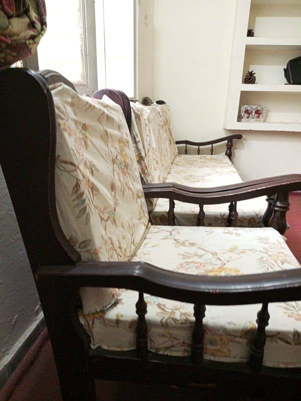 wooden sofa set 1