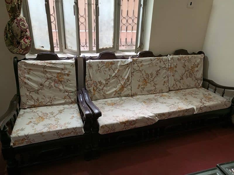 wooden sofa set 2