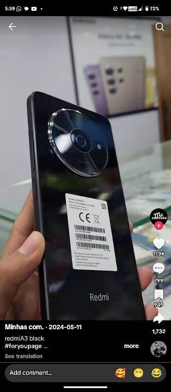 Redmi a3installment p pin pack 3