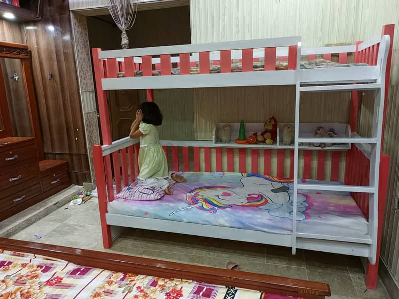 Wooden babies Dunk bed 0