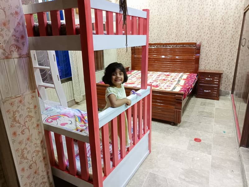 Wooden babies Dunk bed 2