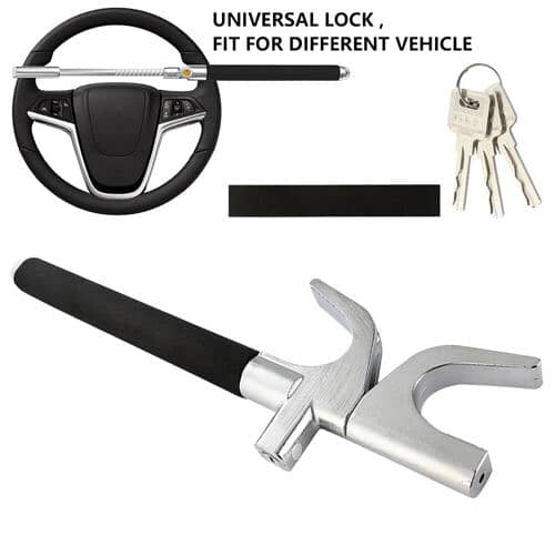 STEERING WHEEL LOCK FOR ALL CARS 6