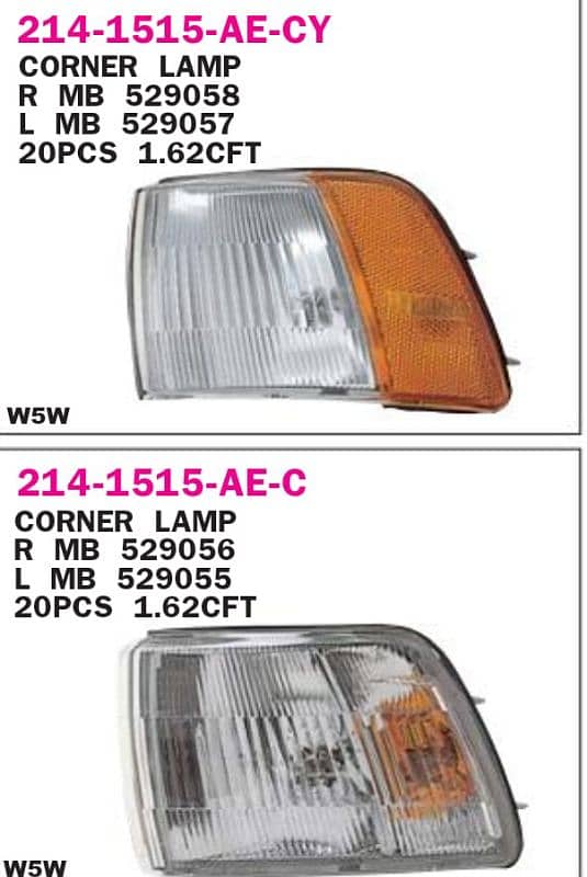 Mitsubishi / Nissan / Daihutsu Honda Side Lamps and Bumper Lights 11