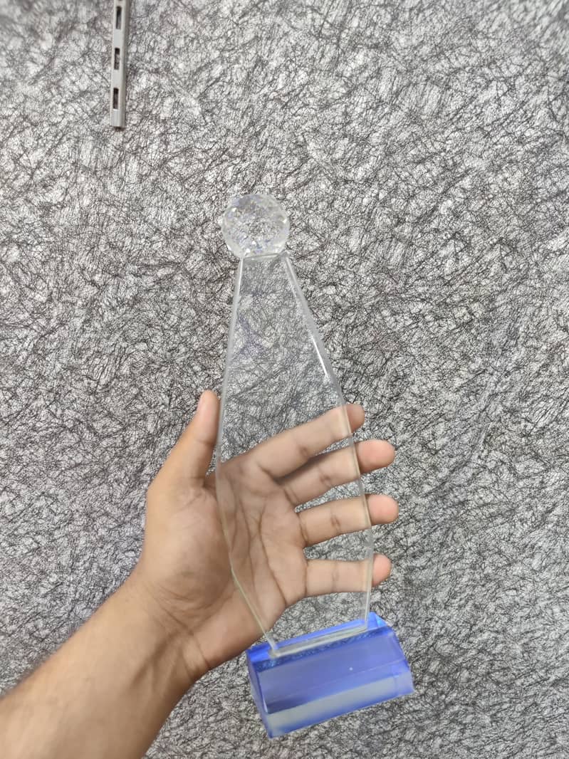 Glass Shields / Award Shield /Award Trophi /Wedding card / keychains 3