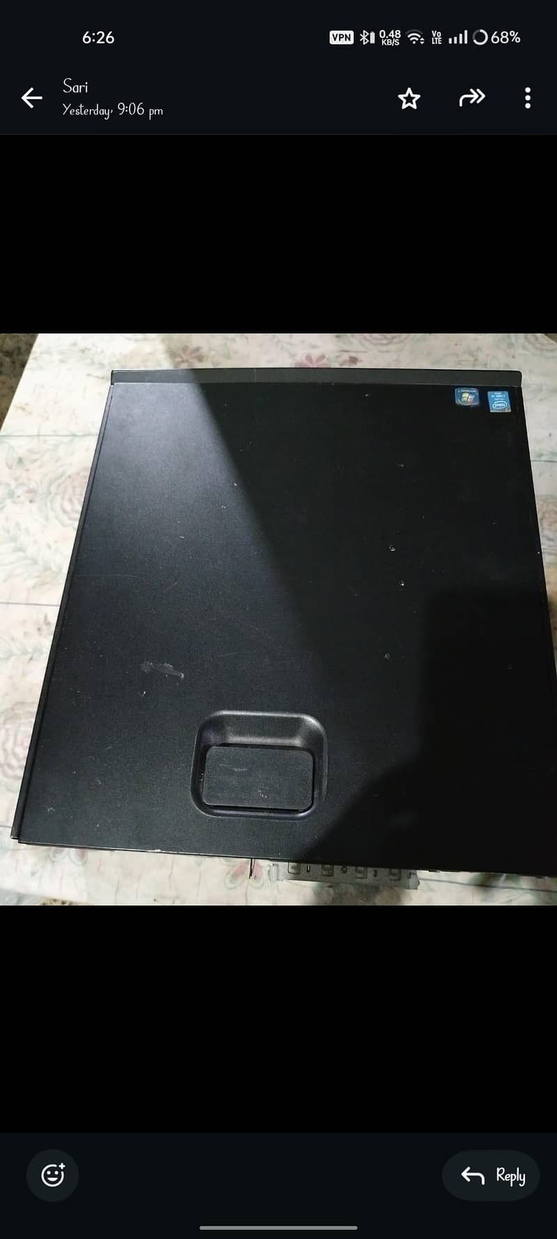 Hp eliteDesk desktop 3