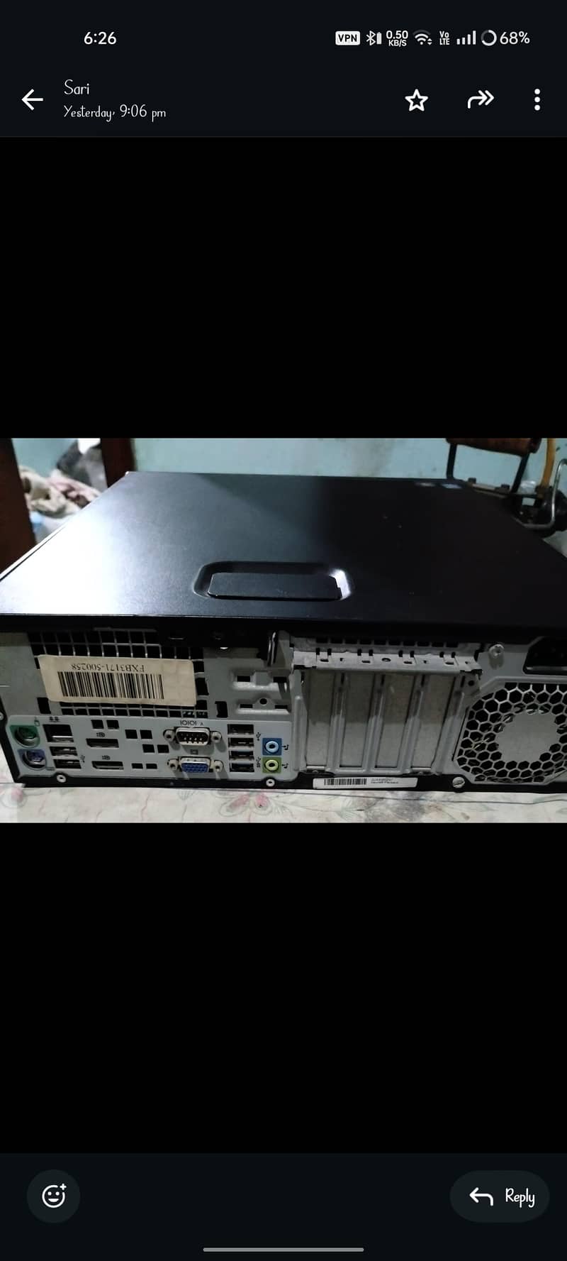Hp eliteDesk desktop 4