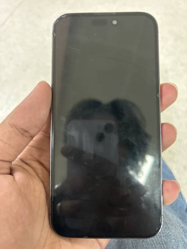 14pro max panel change 128gb Jv 1