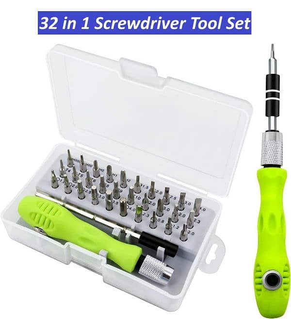 32 pcs Chrome Vanadium Steel Screwdriver Set 0