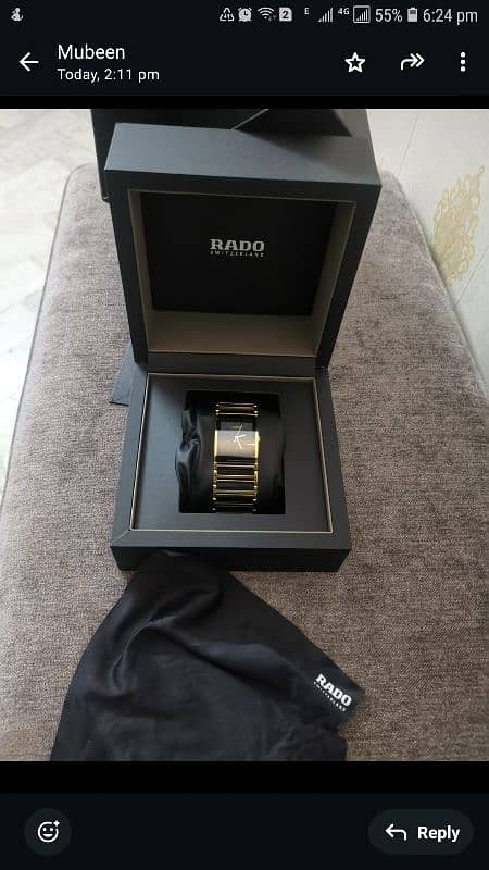 Rado not used with original box pack 2