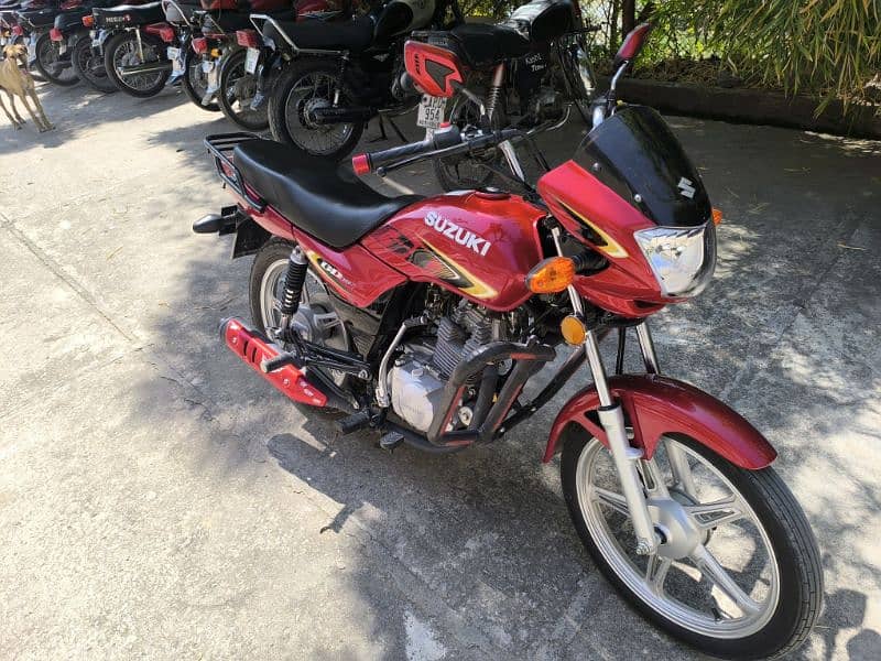 suzuki gd 110s neat n clean condition bike 4 sale 1