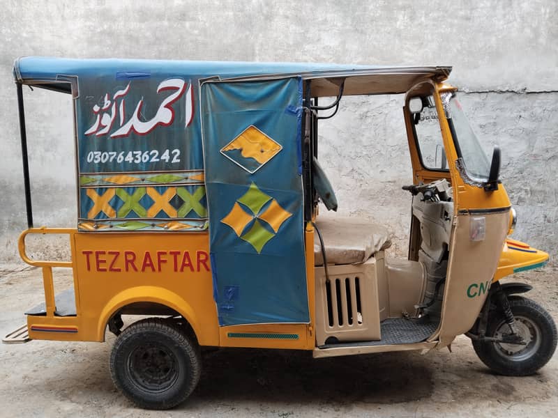 CNG Rickshaw Tez Raftar (03056214776 mobile number) 2