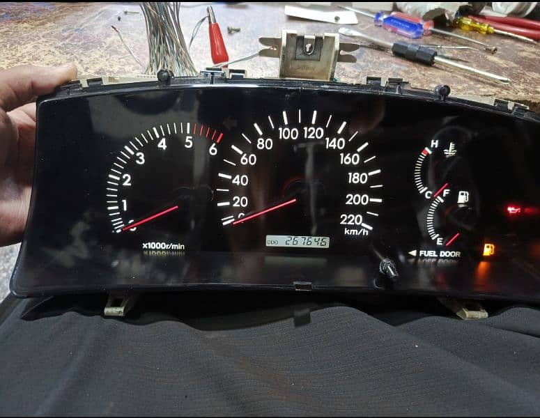 Toyota Xli 2005 Model LED Speedometers 3