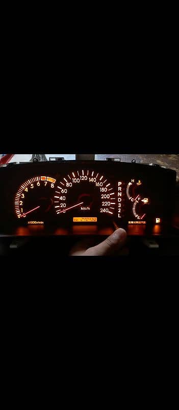 Toyota Xli 2005 Model LED Speedometers 4