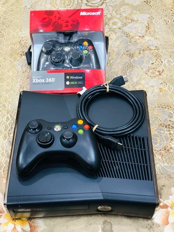 Xbox 360 Slim USA Jailbreak JTAG 200+ Games 0