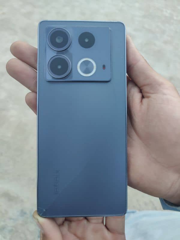 Infinix note 40 with box And original charger 5