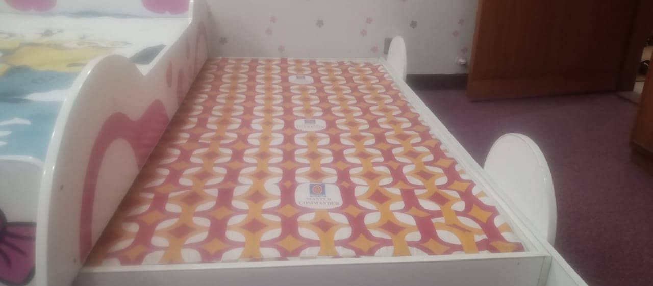 2 Kids Single Beds with Side Tables–Lights Included | Great Condition 4