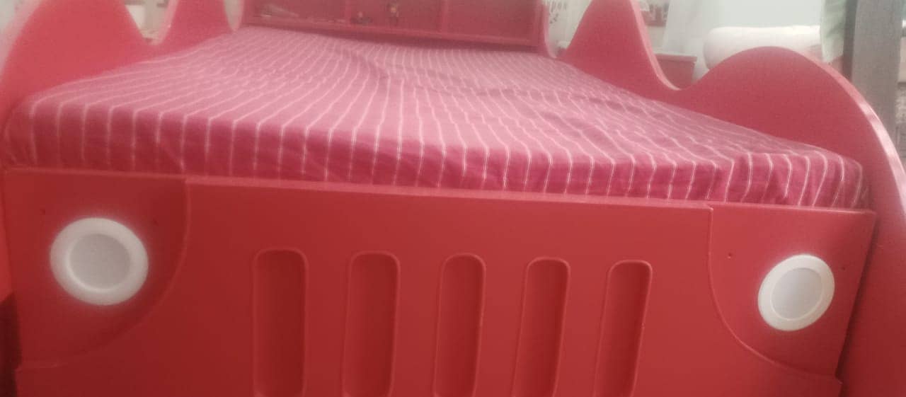 2 Kids Single Beds with Side Tables–Lights Included | Great Condition 8