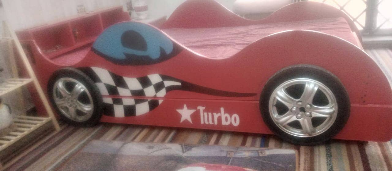 2 Kids Single Beds with Side Tables–Lights Included | Great Condition 11