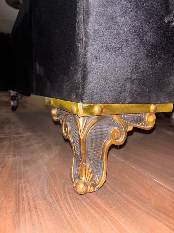 Center Table with Golden strips 4