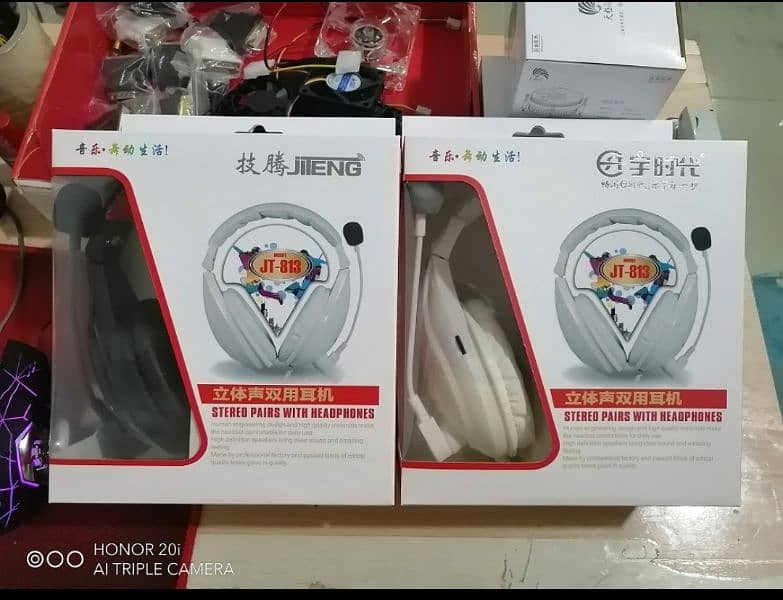 Gaming Headphone PC Laptop With Mic Jiteng JT-813 0